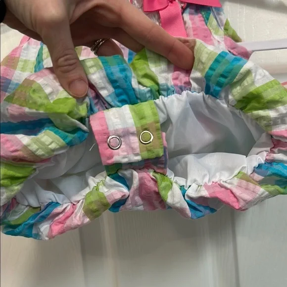 Rare Editions Multicolor Baby Romper 3-6mo NWT